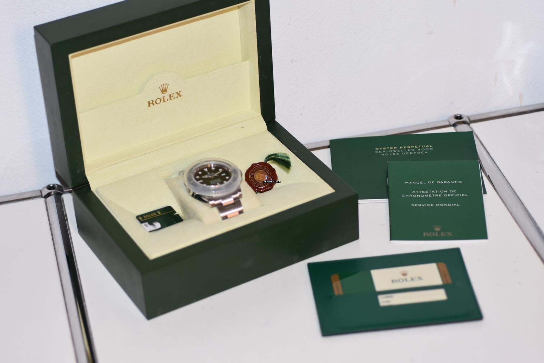 Thumbnail von Rolex Sea-Dweller 4000 Ceramic 116600 LC170 Full Set