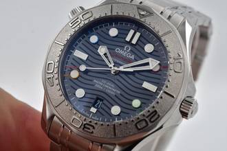 Thumbnail von Omega Seamaster 300 Professional Chronometer Blue Dial Beijing 2022 52230422003001