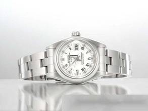 Thumbnail von Rolex Oyster Perpetual Lady Date 26mm 69160 1995 Edelstahl Automatik Damen Damenuhr Stahl Stainless Steel Jubilé-band Chronometer Oyster White Dial