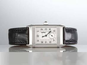 Thumbnail von Jaeger-LeCoultre Reverso Duetto Medium 256.8.75 stal nierdzewna diamenty ręczny