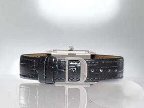 Thumbnail von Jaeger-LeCoultre Reverso Duetto Medium 256.8.75 stal nierdzewna diamenty ręczny