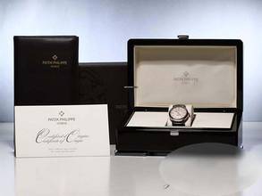 Thumbnail von Patek Philippe Perpetual Calendar Grand Complications Perpetual Calendar 5159 białe złoto 750 2009