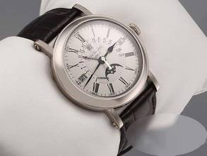 Thumbnail von Patek Philippe Perpetual Calendar Grand Complications Perpetual Calendar 5159 białe złoto 750 2009