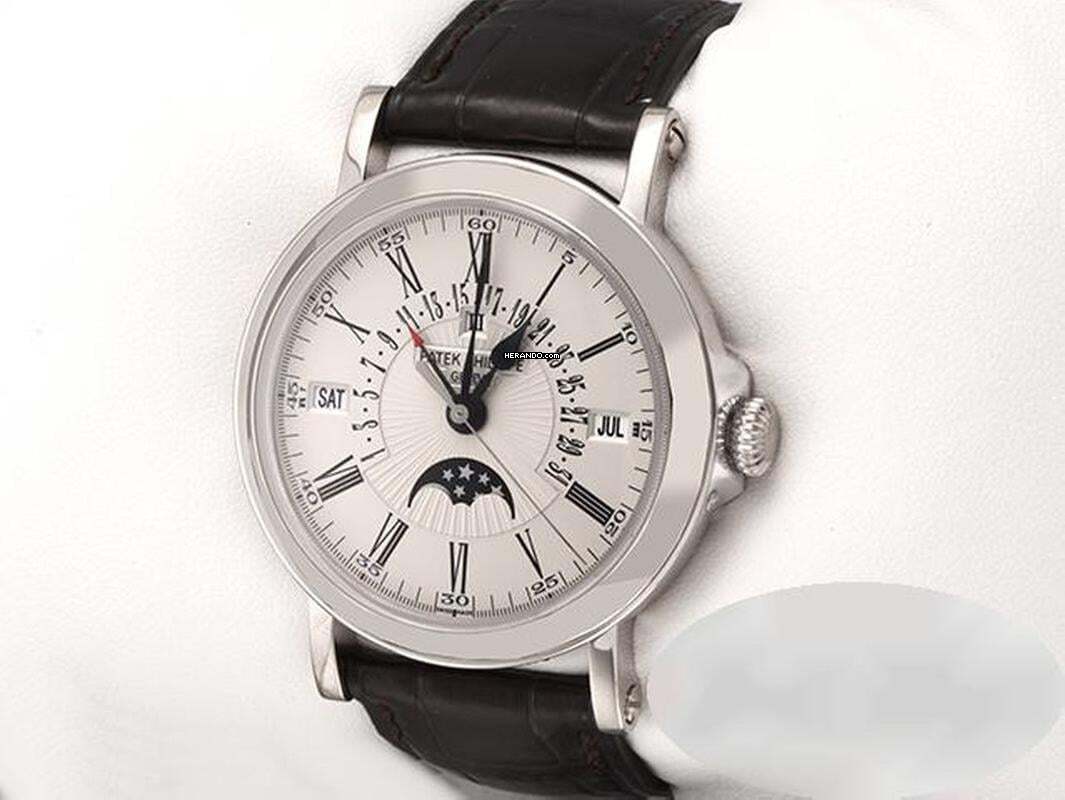 Thumbnail von Patek Philippe Perpetual Calendar Grand Complications Perpetual Calendar 5159 Weissgold 750 2009