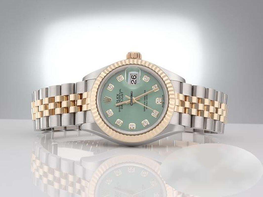 Thumbnail von Rolex Lady-Datejust 28mm 279173 Edelstahl Gelbgold 750 Diamanten Automatik Gold