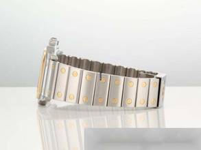 Thumbnail von Cartier Santos Galbée Paslanmaz Çelik Sarı Altın 750 W20011c4 Tarih Çelik Altın