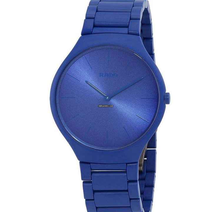 Rado True Thinline Les Couleurs Le Corbusier Espectacular NUEVO SET COMPLETO