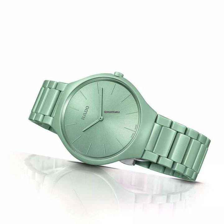 Rado True Thinline Les Couleurs Le Corbusier Zestaw nowy w pełni