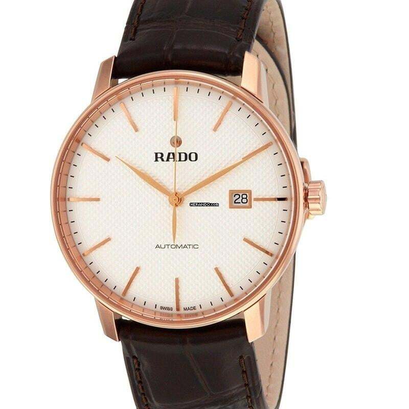 Rado Coupole Classic acier inoxydable PVD recouvert NOUVEAU ENSEMBLE COMPLET