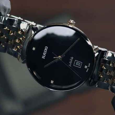 Rado Florence Classic Diamonds 38mm нержавеющая сталь НОВЫЙ ПОЛНЫЙ НАБОР