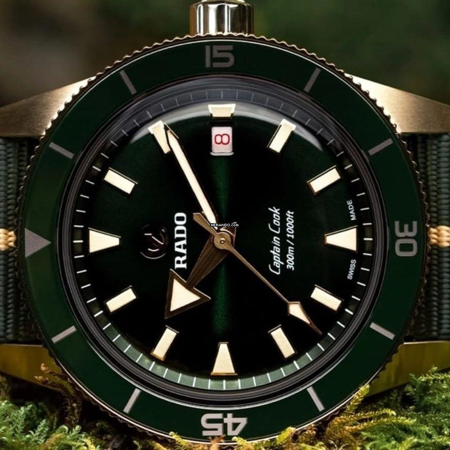 Rado HyperChrome Captain Cook Automatic НОВЫЙ ПОЛНЫЙ НАБОР