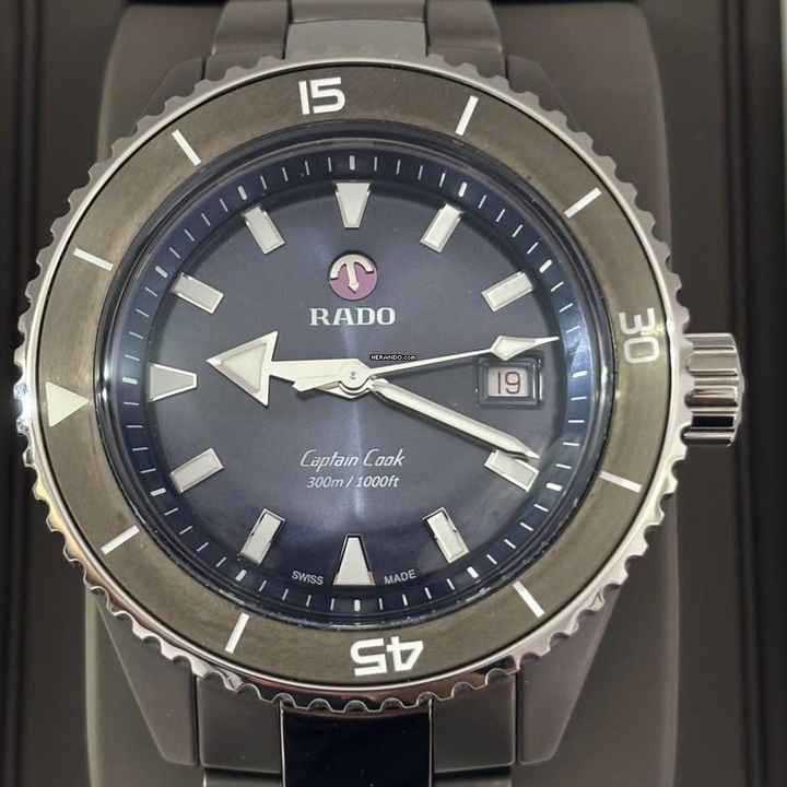Rado Captain Cook High-Tech Diver NEW FULL SET
