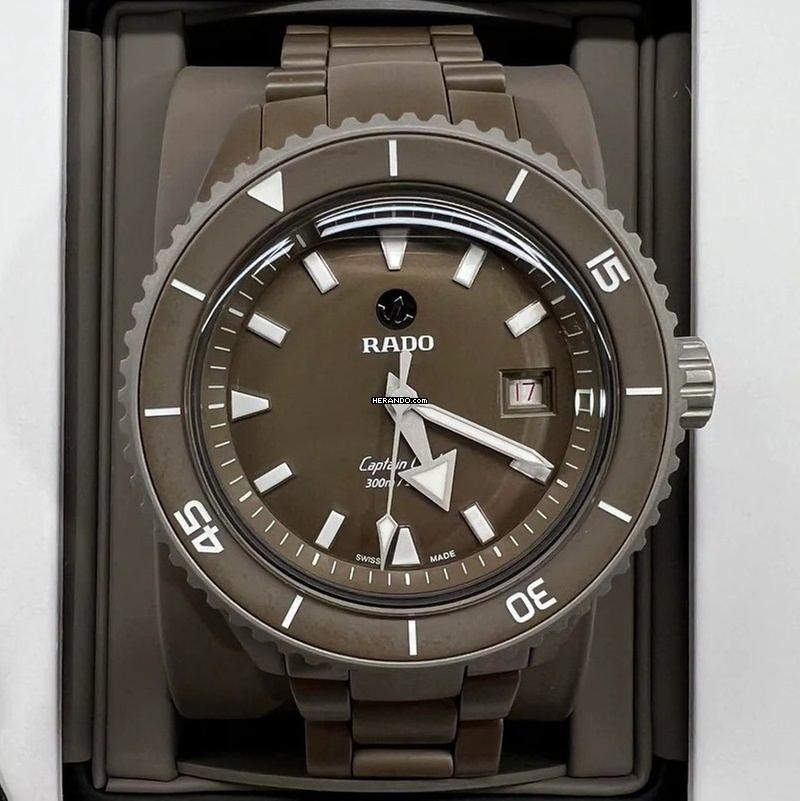 Rado Captain Cook High-Tech НОВЫЙ ПОЛНЫЙ НАБОР