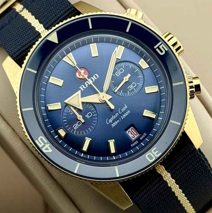 Rado HyperChrome Captain Cook Automatic Chronograph Rado NEW FULL SET