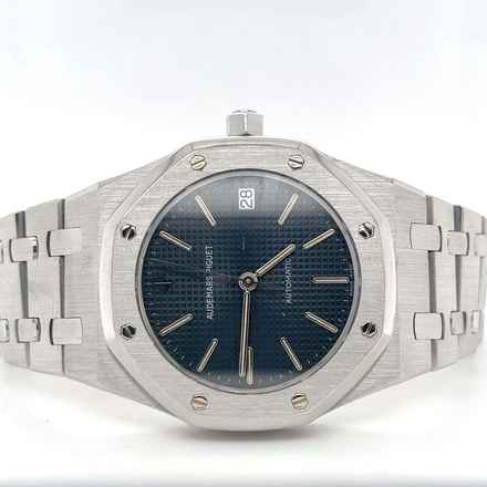 Audemars Piguet Royal Oak Dial Azul MK1 Índice Largo Fuente Recta