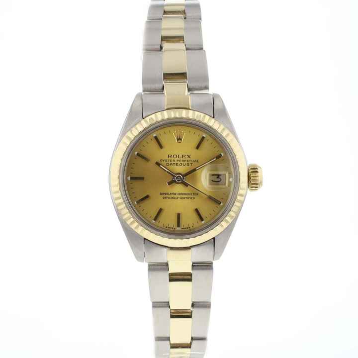 Rolex Lady-Datejust 26 acier/or Jubilee cadran champagne