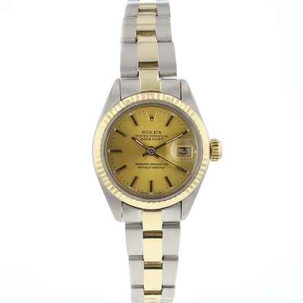 Rolex Lady-Datejust 26 Acero/Oro Zafiro Jubilee Zafiro Champagne