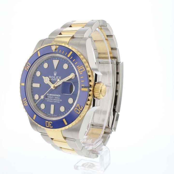Rolex Submariner Date Acier/Or, cadran bleu