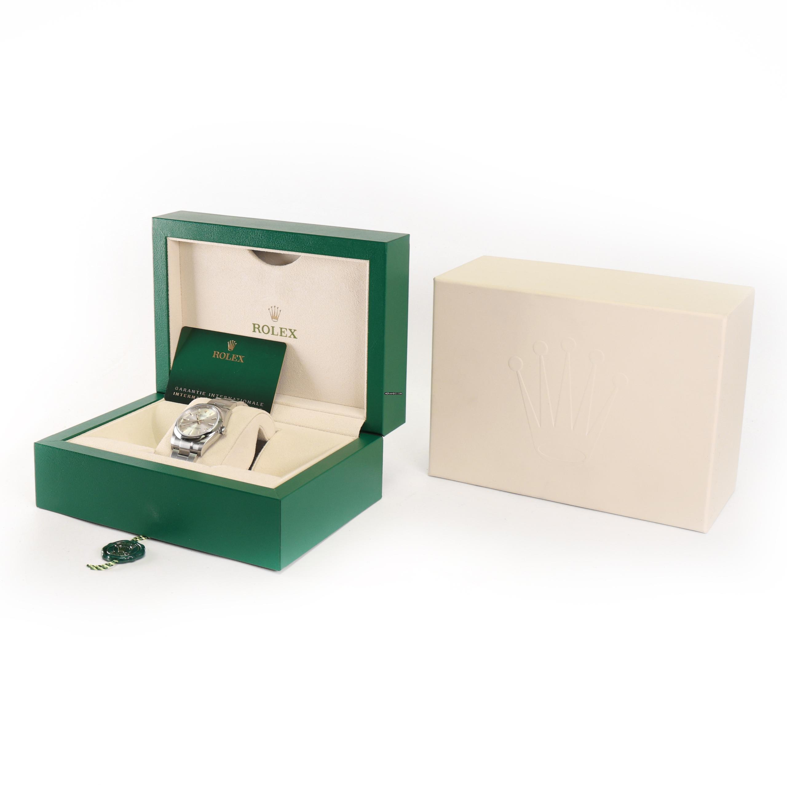 Thumbnail von Rolex Oyster Perpetual 34 Silver Dial