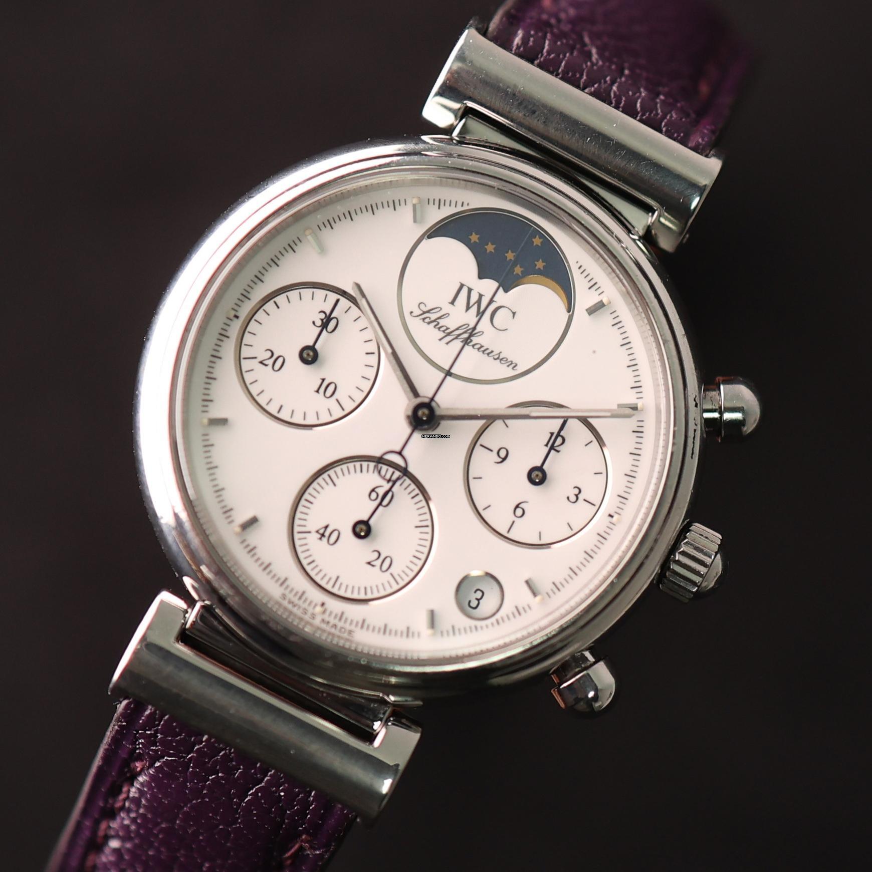 Thumbnail von IWC ダ・ヴィンチ クロノグラフ レディース クロノグラフ ムーンフェイズ