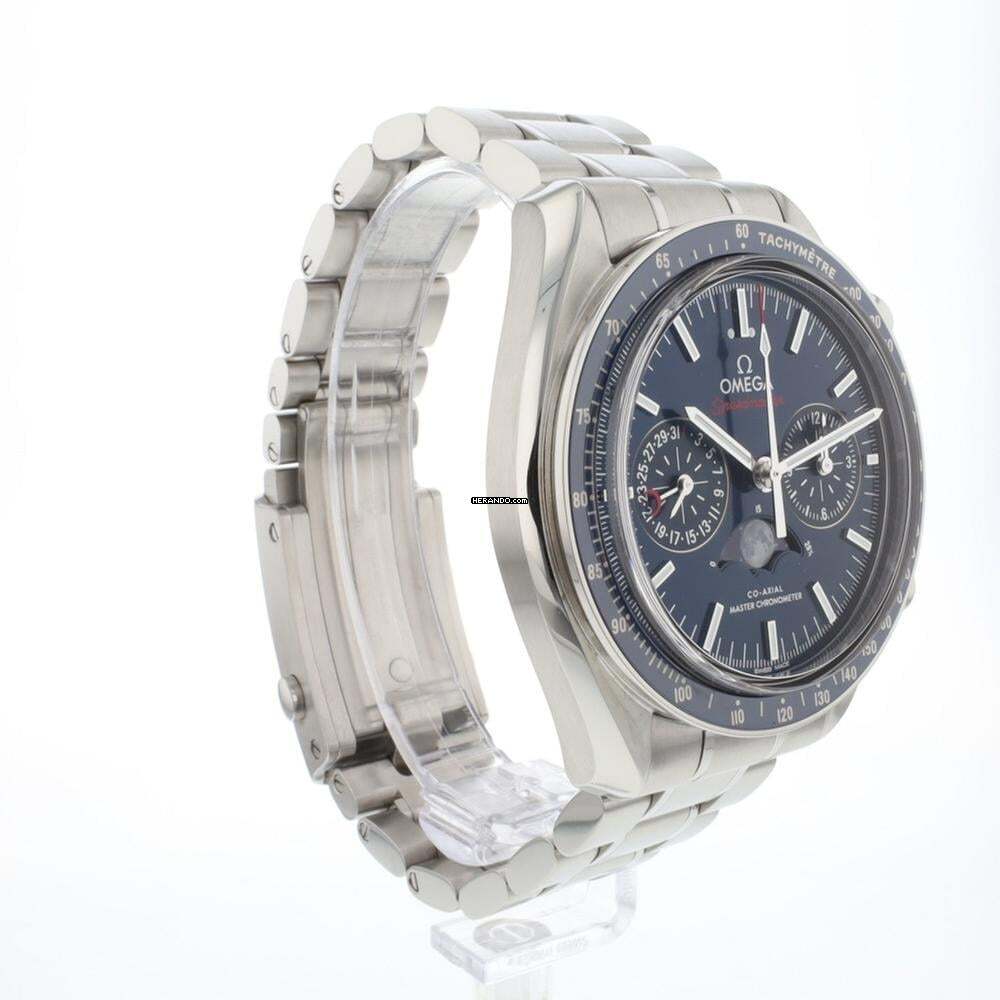 Thumbnail von Omega Speedmaster Moonphase Co-Axial Moonphase Blue Dial