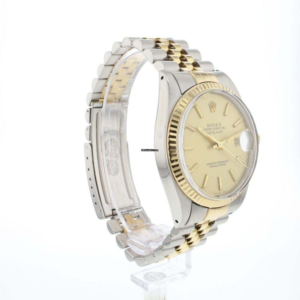 Thumbnail von Rolex Datejust 36 Jubilee Gold/Steel Champagne Dial