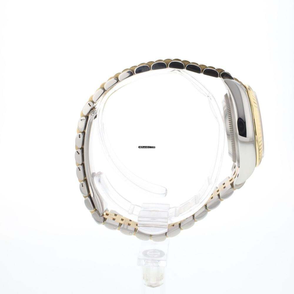 Thumbnail von Rolex Lady-Datejust 28 Steel/Gold Jubilee Silver Diamond Dial