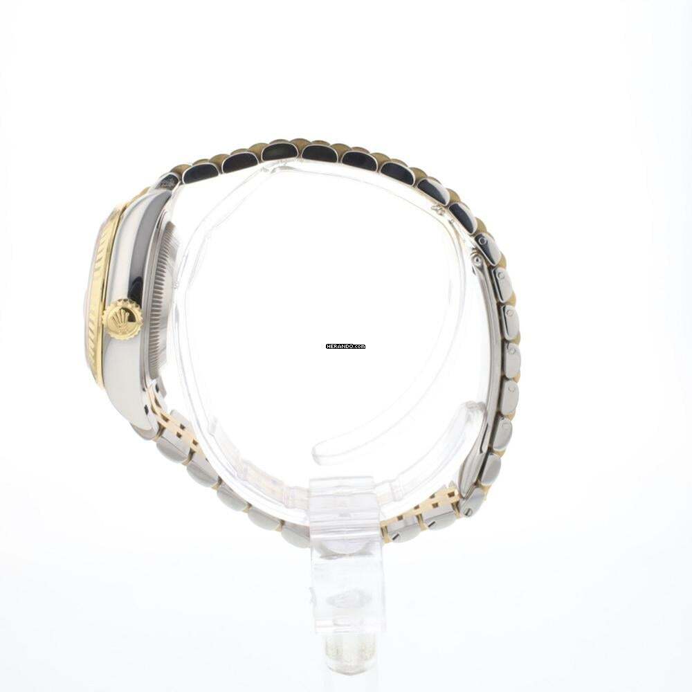 Thumbnail von Rolex Lady-Datejust 28 Steel/Gold Jubilee Silver Diamond Dial