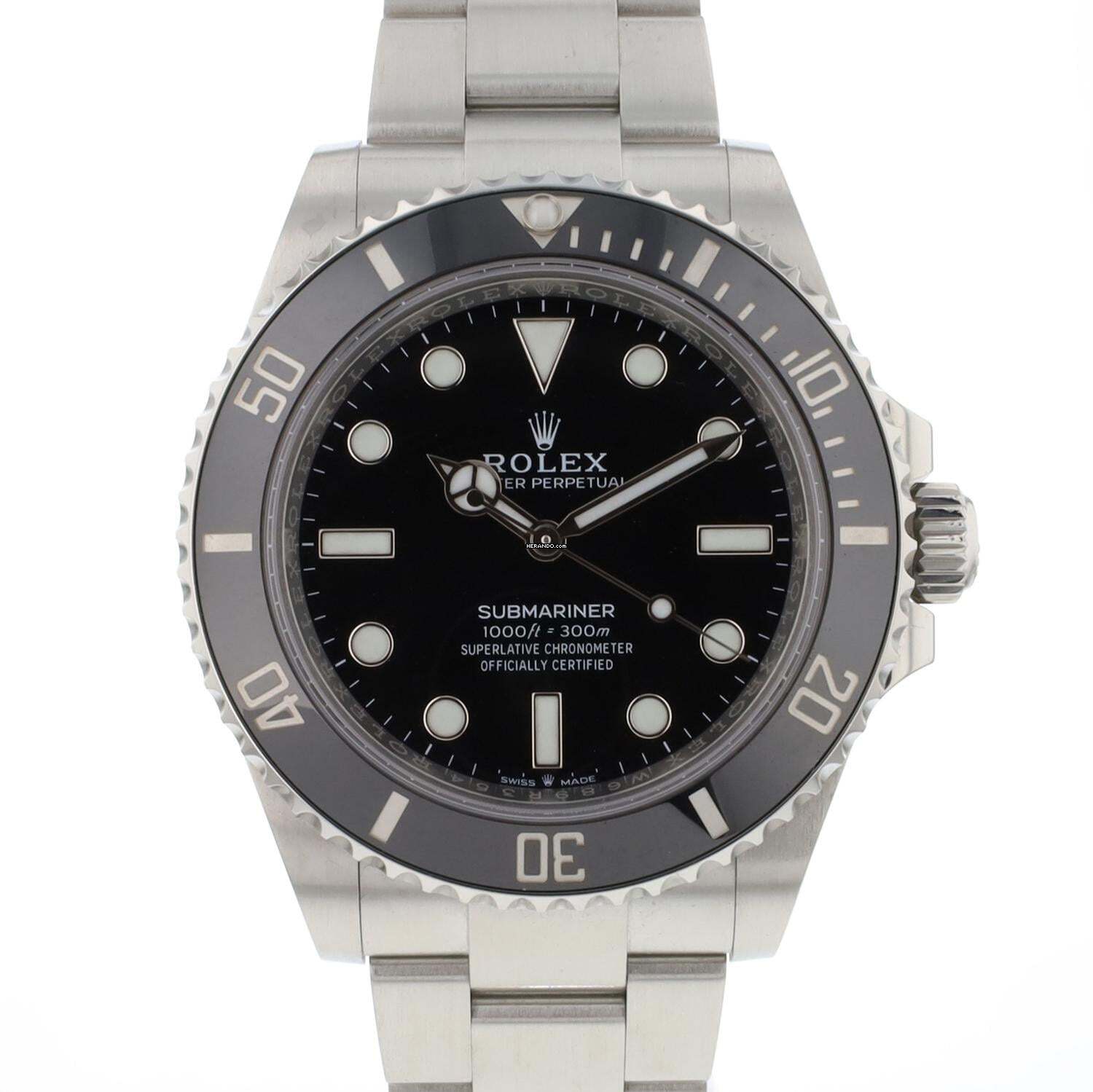 Rolex Submariner (ohne Datum) No-Date 124060