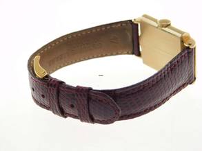 Thumbnail von Vacheron Constantin Tank Vintage Tank 18 karaats geelgoud RARE Kaliber V 458 Handopwinding 25 x 35 mm ongereviseerd originele staat Zeldzaam C 458