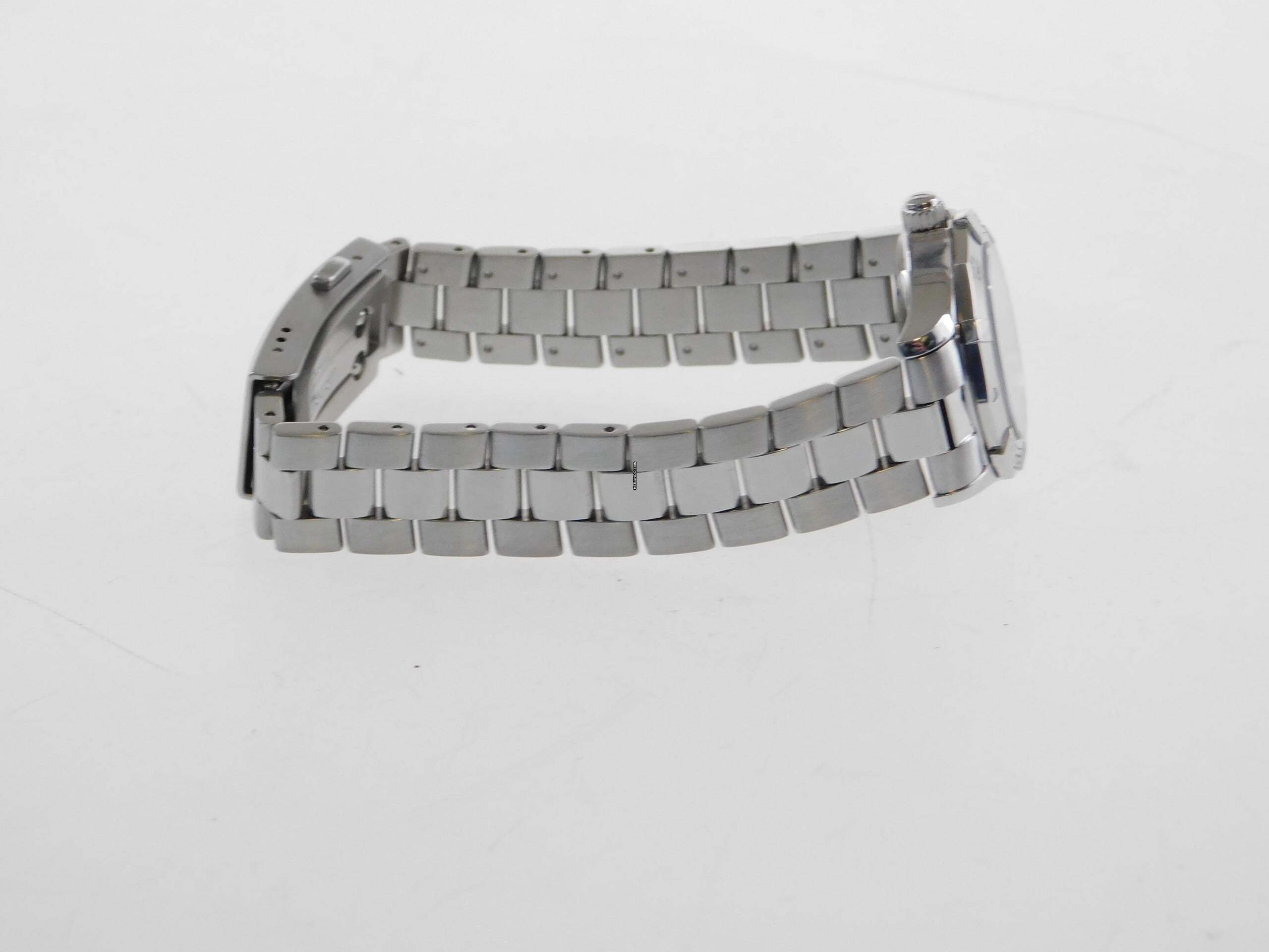 Thumbnail von TAG Heuer Aquaracer Lady Perlmutt Brillantblatt im Best Zustand mit frischem Tag Heuer Service 29mm Lady im Top Zustand volles Band