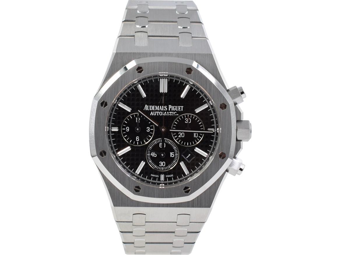 Thumbnail von Audemars Piguet Royal Oak Chronograph 26320st Schwarzer Chronograph 41mm Wie neu 2014