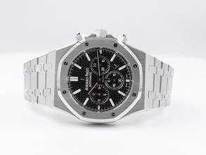 Thumbnail von Audemars Piguet Royal Oak Chronograph 26320st Czarny Chronograf 41mm Jak Nowy 2014
