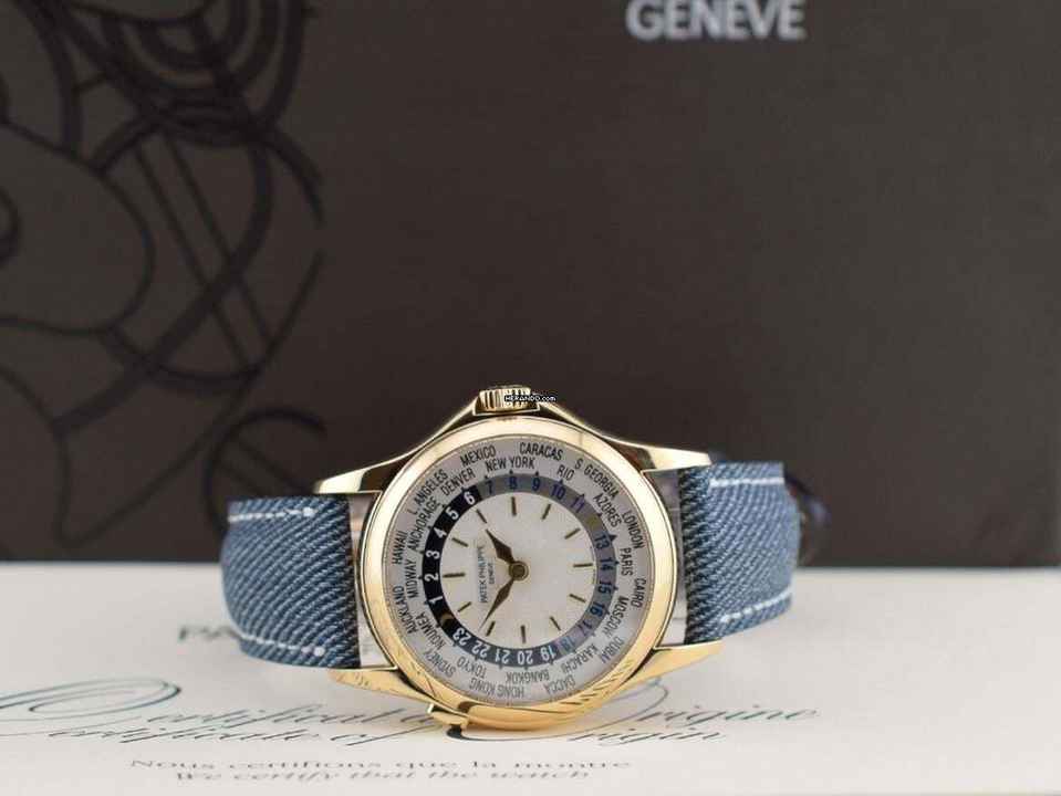 Patek Philippe World Time Complicazioni 5110j-001 World Time Zestaw Kompletny Jak Nowy