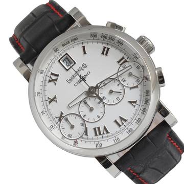 Eberhard & Co. Chrono 4 31042 Bellissimo wit wijzerplaat Volledige set