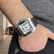 Thumbnail von Cartier Santos 100 XL Anniversary white dial Full Set TOP Condition Full Set TOP Condition