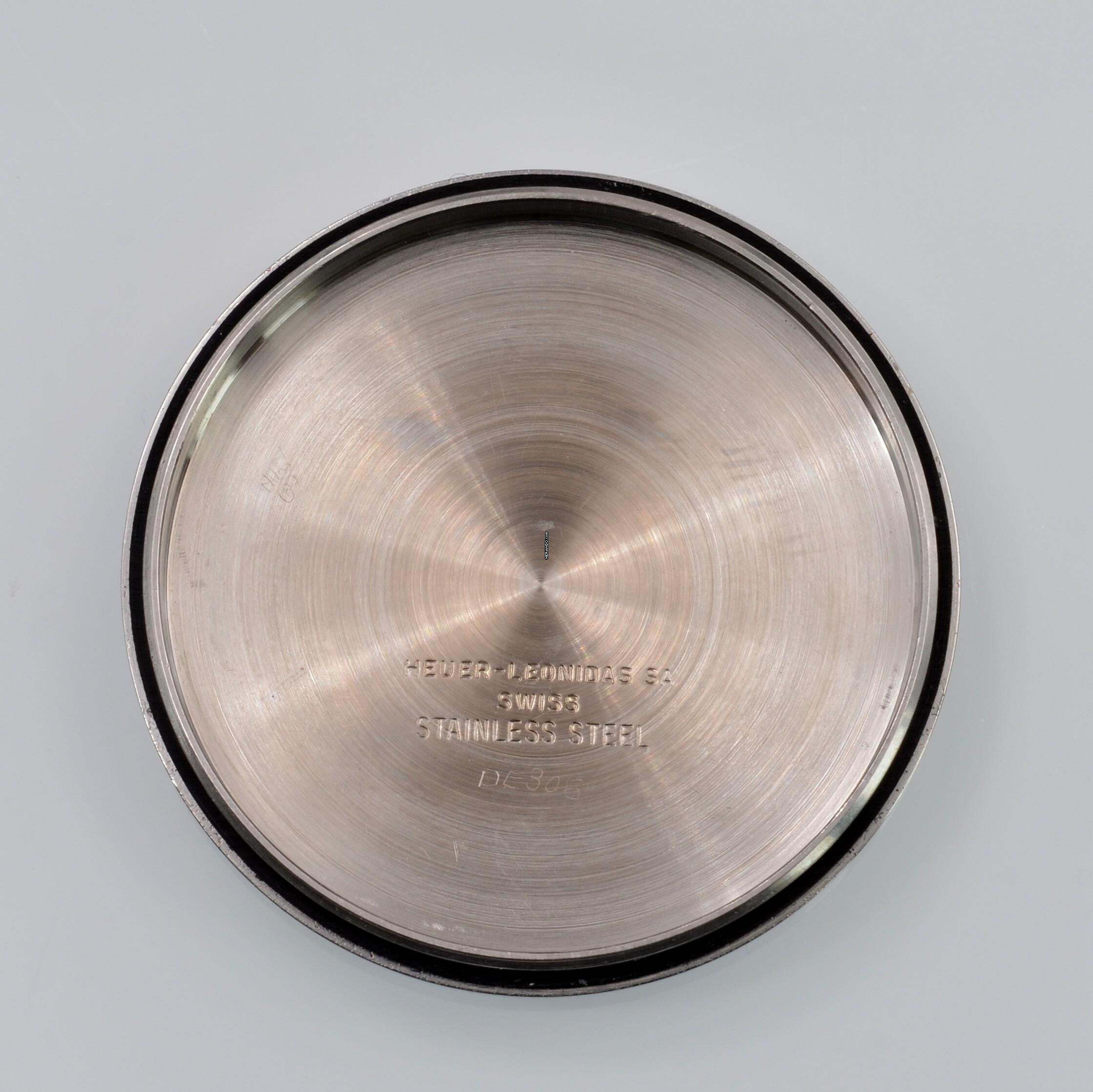 Thumbnail von Heuer Carrera 1153 chronograph Soleil blue dial caliber 12 manual 1971