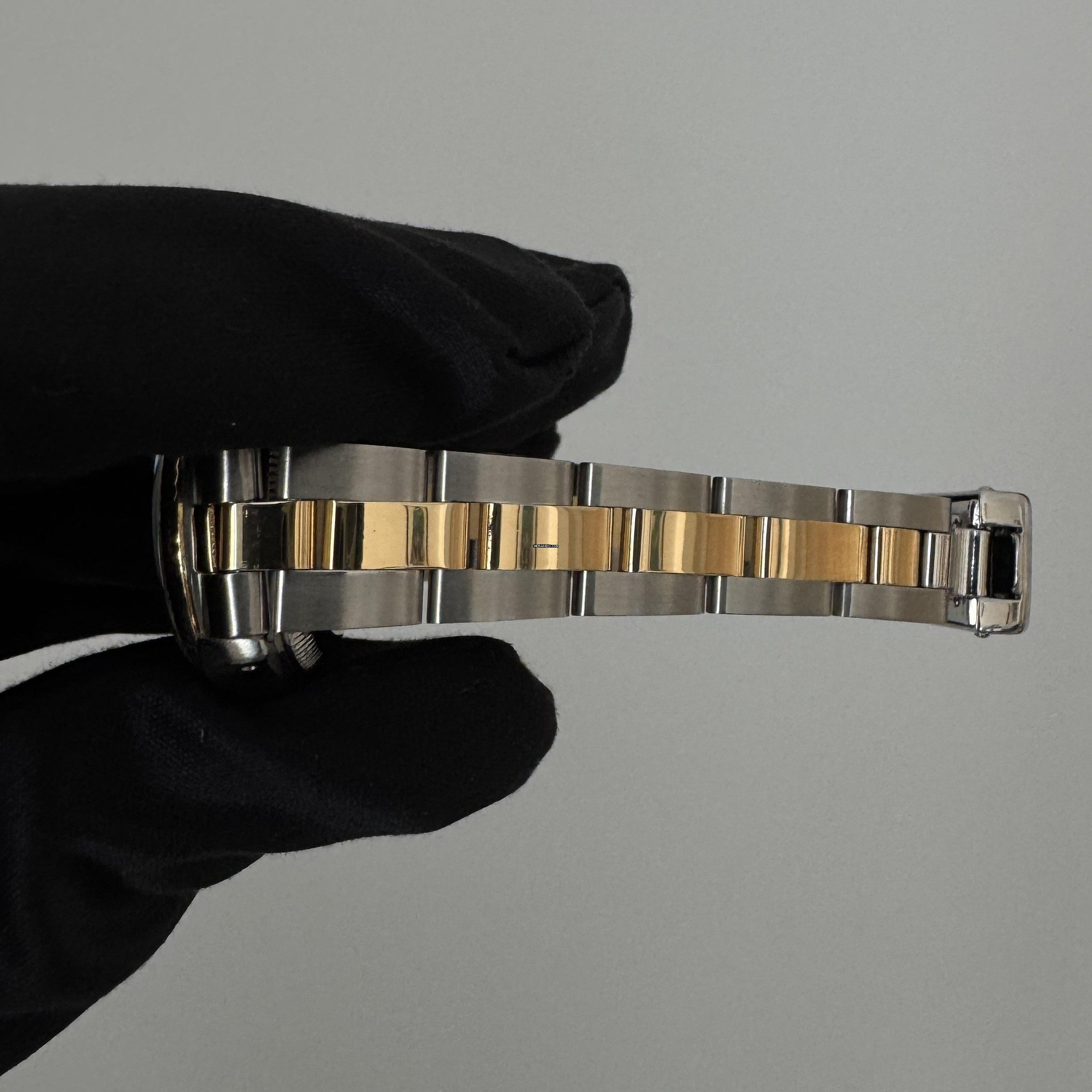 Thumbnail von Rolex Lady-Datejust 69173 Ladies 26MM Soleil blue diamond’s indexes dial Full Set