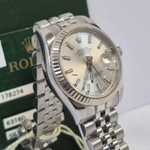 Thumbnail von Rolex Datejust 31 31mm Ouro Branco & Aço Jubilee Automático Completo