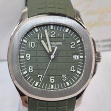 Thumbnail von Patek Philippe Aquanaut White Gold Khaki Green 42mm Automatic Complete