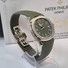 Thumbnail von Patek Philippe Aquanaut White Gold Khaki Green 42mm Automatic Complete