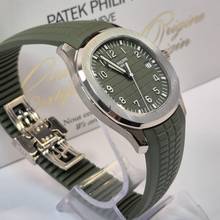 Thumbnail von Patek Philippe Aquanaut White Gold Khaki Green 42mm Automatic Complete