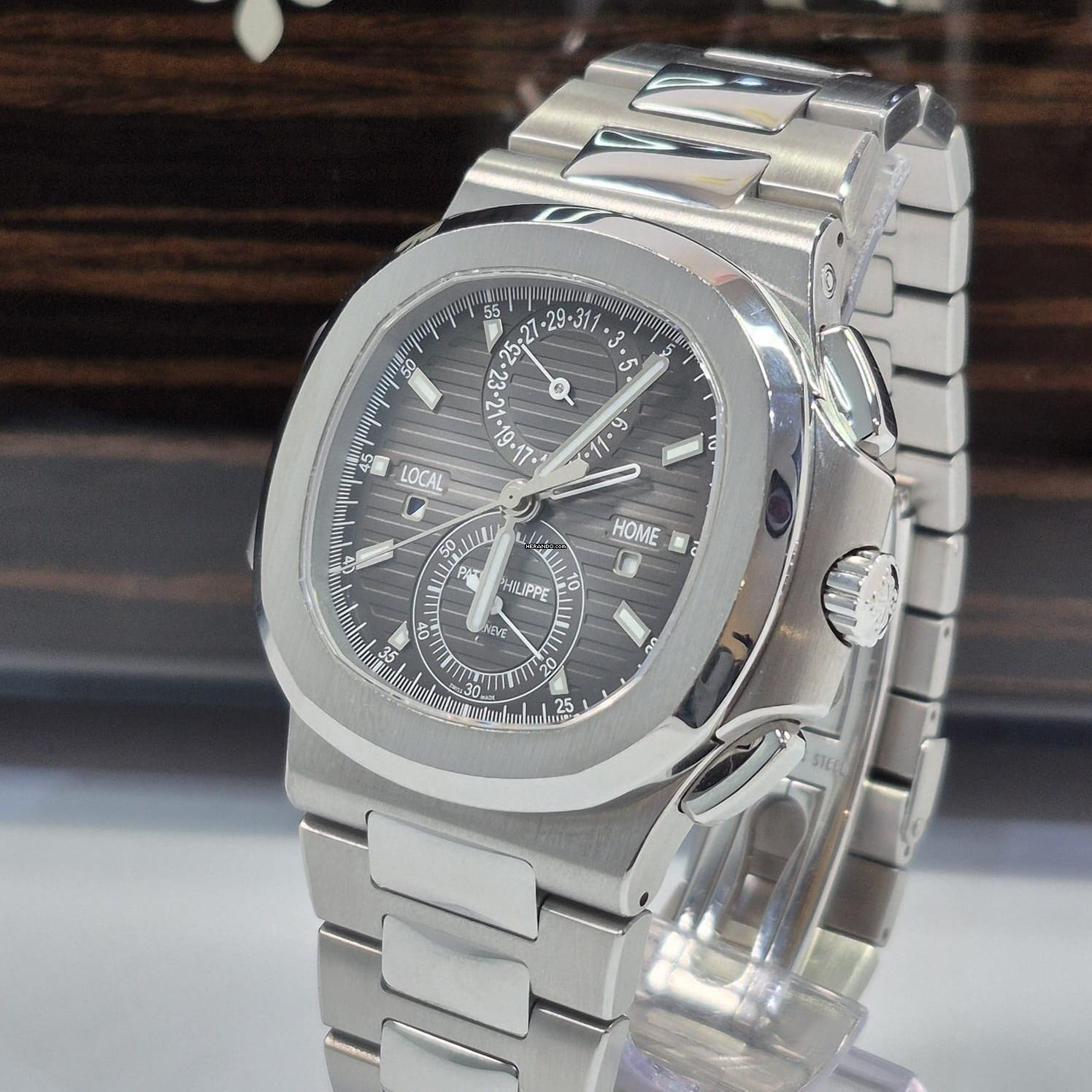 Thumbnail von Patek Philippe Nautilus Travel Time Flyback Chronograph 40,5 mm Komplett