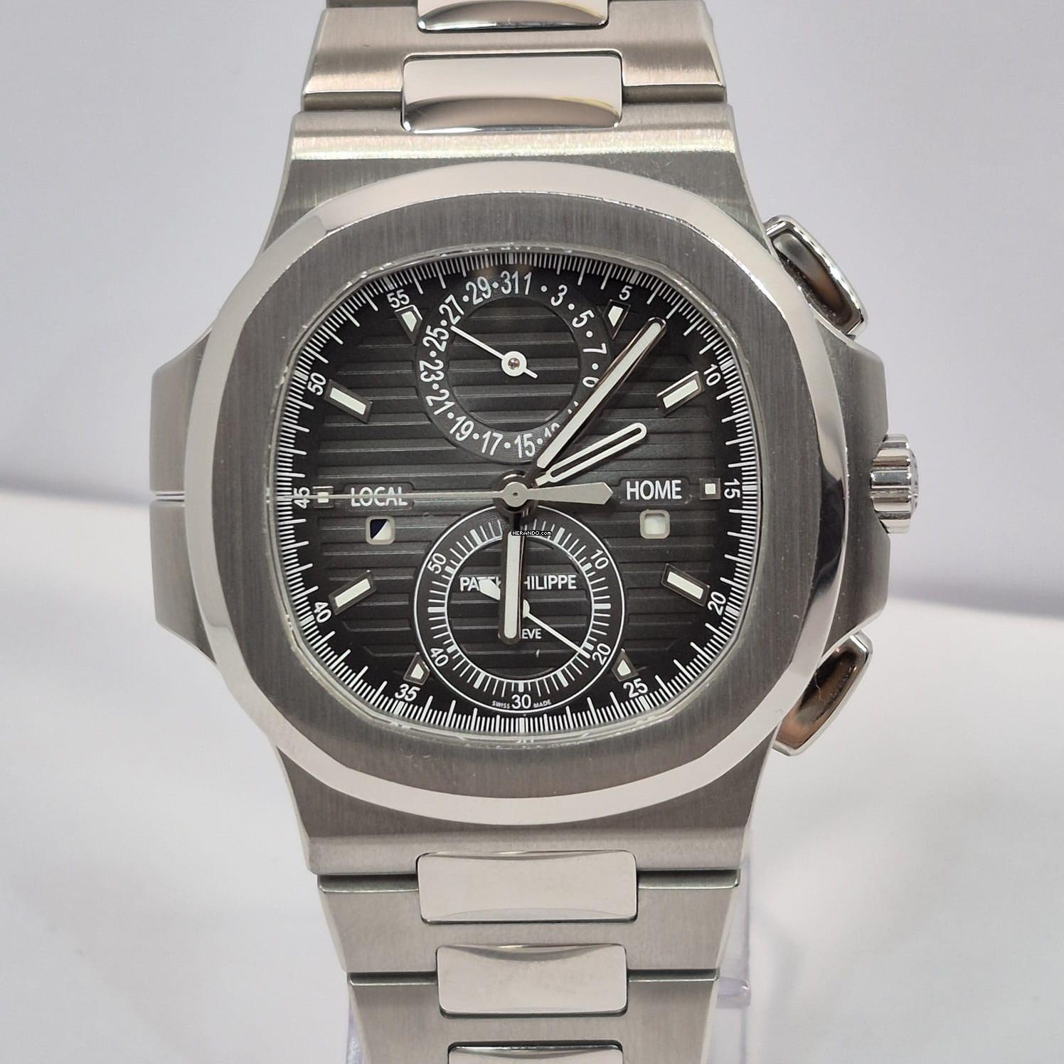 Thumbnail von Patek Philippe Nautilus Travel Time Flyback Chronograph 40,5 mm Komplett