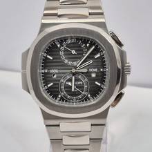 Thumbnail von Patek Philippe Nautilus Travel Time Flyback Chronograph 40,5 мм Полностью