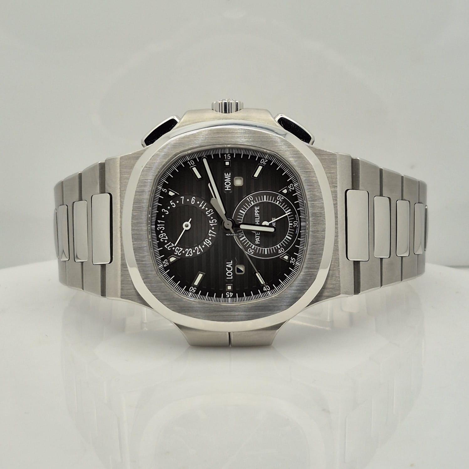 Thumbnail von Patek Philippe Nautilus Travel Time Flyback Chronograph 40,5 mm Komplett
