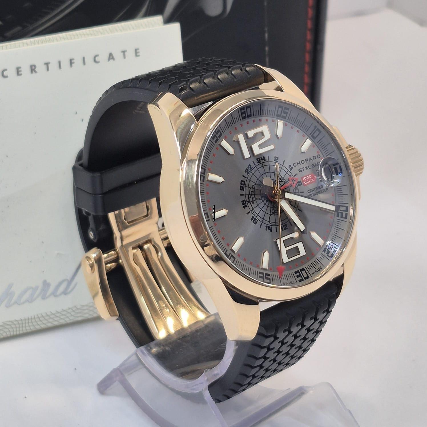 Thumbnail von Chopard Mille Miglia GT XL GMT Roségold 44mm Automatik Vollständig