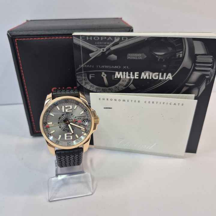 Chopard Mille Miglia GT XL GMT Or Rose 44mm Automatique Complet