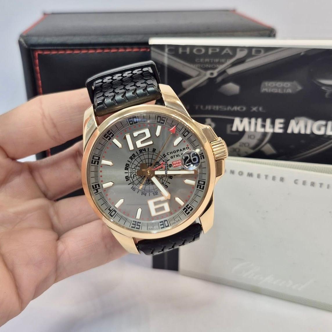 Thumbnail von Chopard Mille Miglia GT XL GMT Roségold 44mm Automatik Vollständig