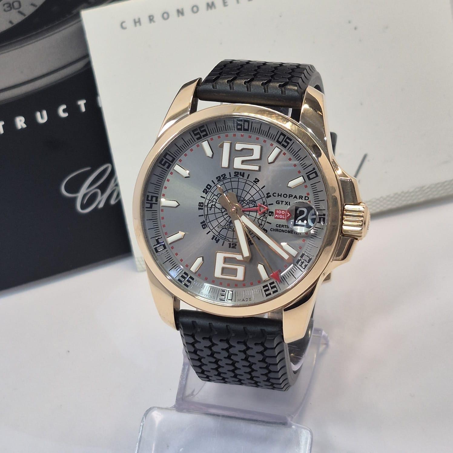 Thumbnail von Chopard Mille Miglia GT XL GMT Roségold 44mm Automatik Vollständig